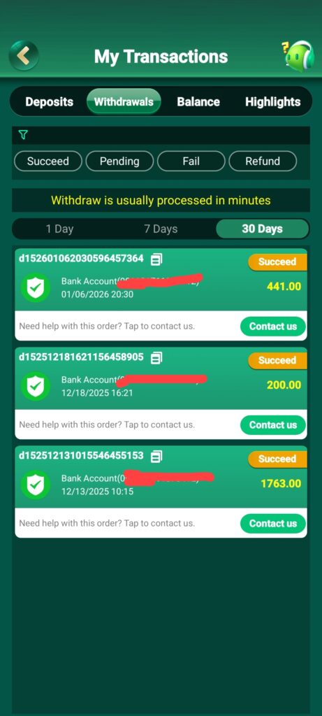 Yono All Games Withdraw proof - 